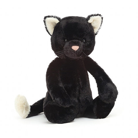 JellyCat Bashful Black Kitten Medium H31cm