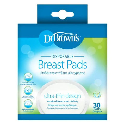 Dr. Brown’s Oval Disposable Breast Pads 30pcs