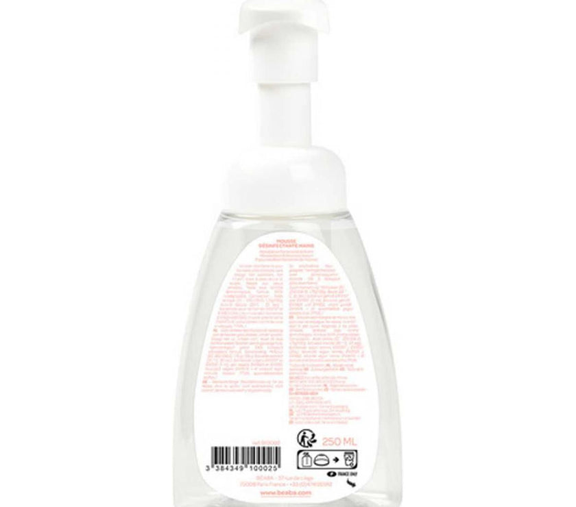 Beaba Hand Sanitising Foam 250ml - Fragrance Free