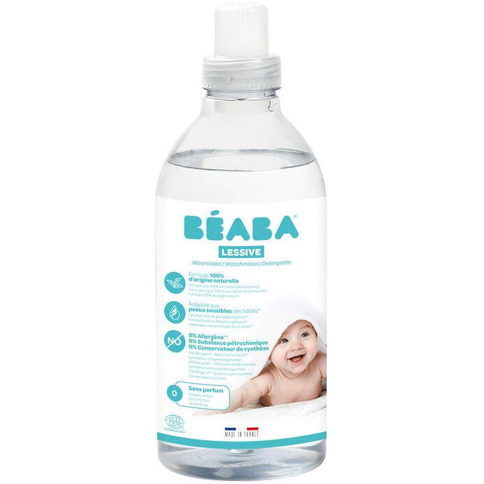 Beaba Baby Laundry Detergent 1L - Fragrance Free
