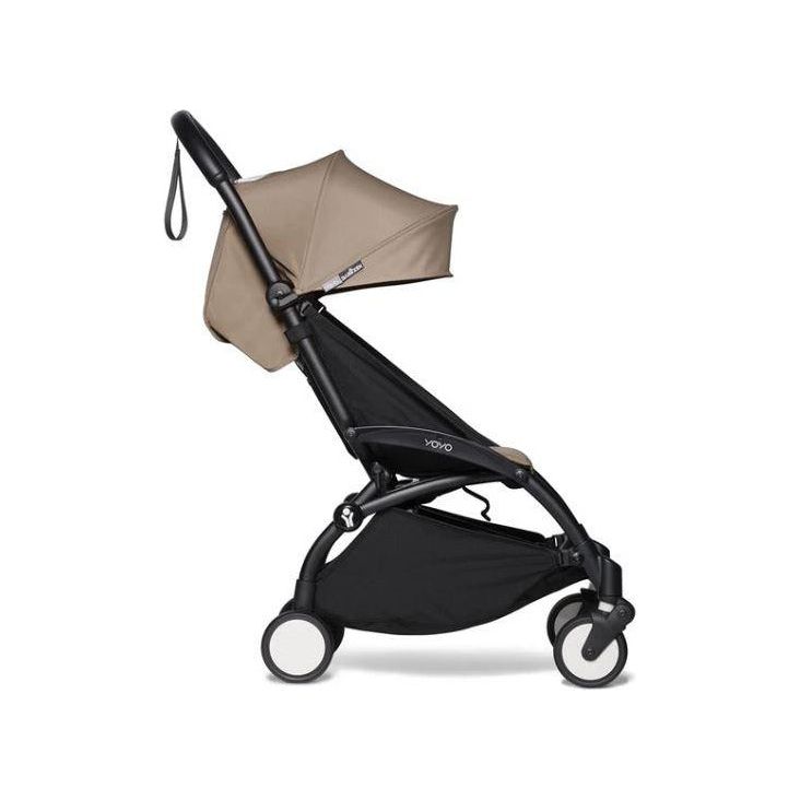 BABYZEN YOYO² Travel System - Taupe bundle (car seat + fabric pack with frame) | Little Baby.