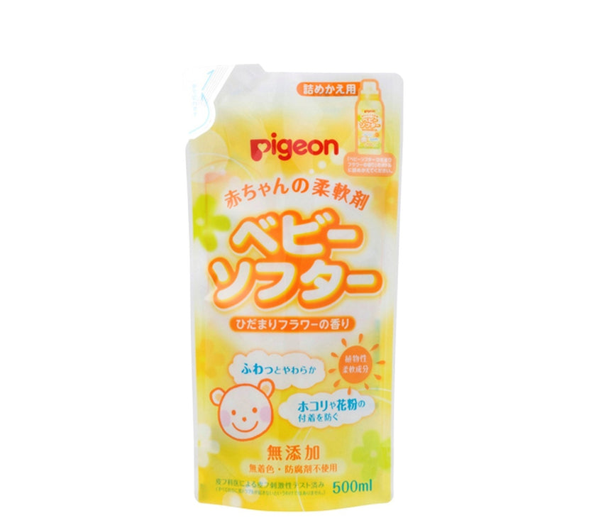 Pigeon Baby Laundry Softener w/ Fragrance 500ML Refill (Original from Japan) | Little Baby.