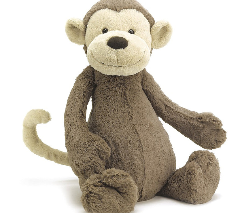 JellyCat Bashful Monkey - Huge H51cm