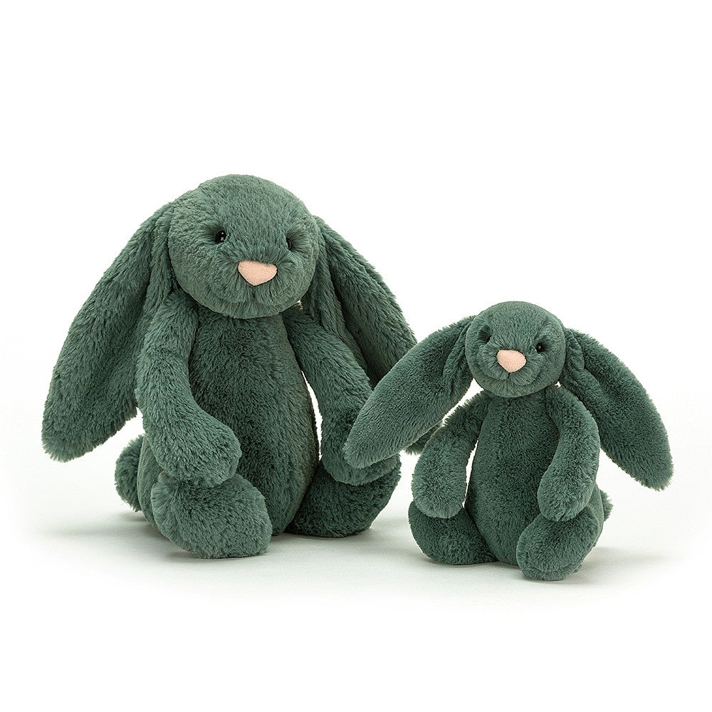 JellyCat Bashful Forest Bunny - Medium H31cm | Little Baby.