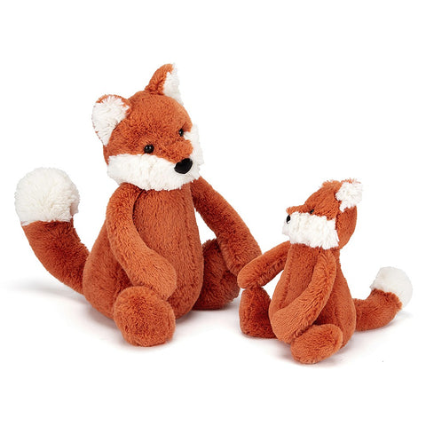 JellyCat Bashful Fox Cub - Medium H31cm | Little Baby.