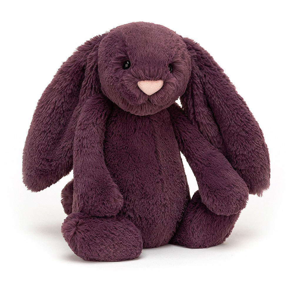 JellyCat Bashful Plum Bunny - Medium H31cm