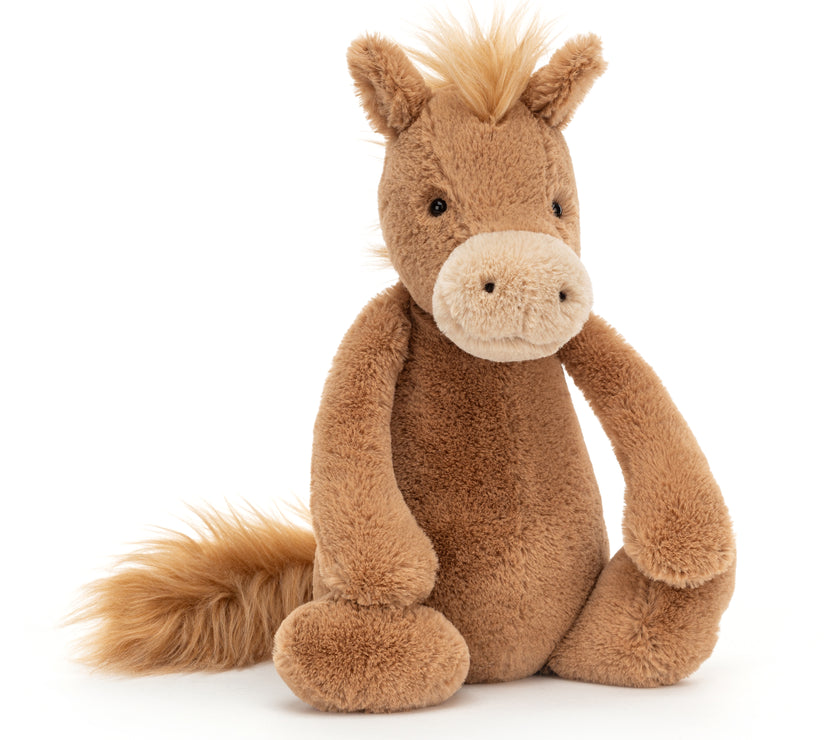 JellyCat Bashful Pony - Medium H31cm | Little Baby.