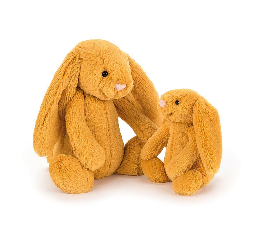 JellyCat Bashful Saffron Bunny - Medium H31cm | Little Baby.