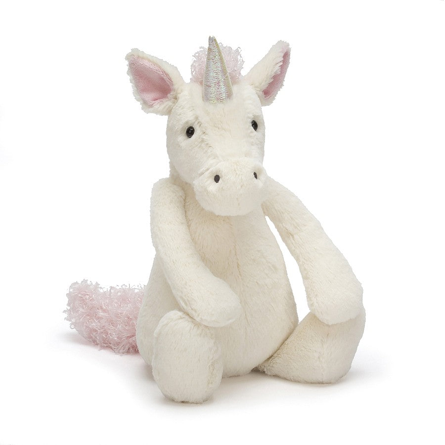 JellyCat Bashful Unicorn - Medium H31cm | Little Baby.