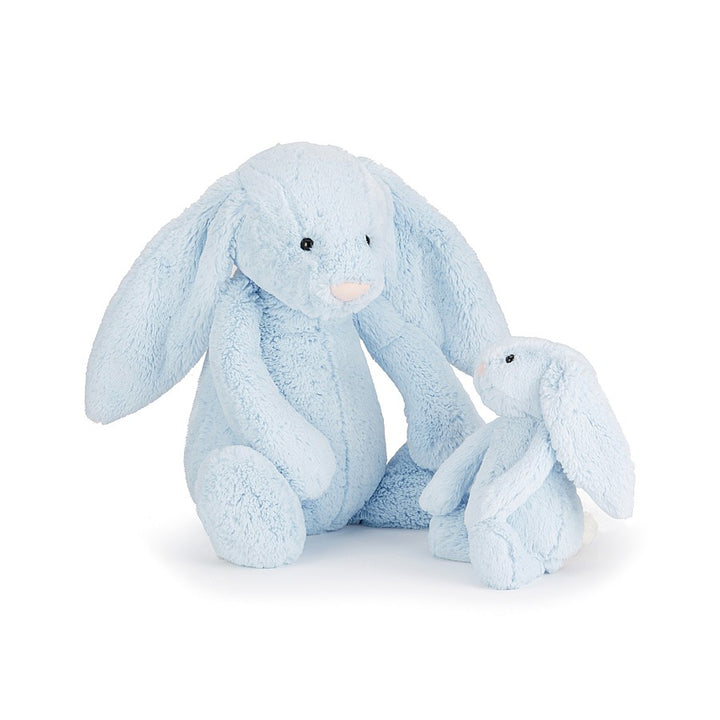 JellyCat Bashful Blue Bunny - Large H36cm | Little Baby.