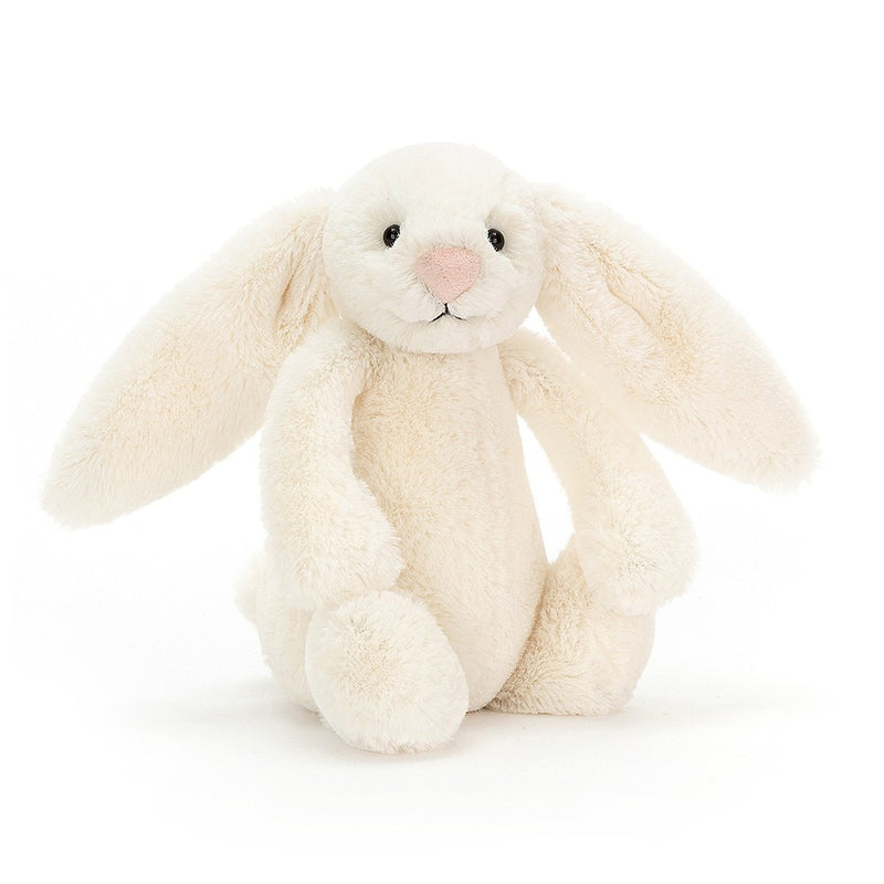 Jellycat Bashful Cream Bunny - Small H18cm-1