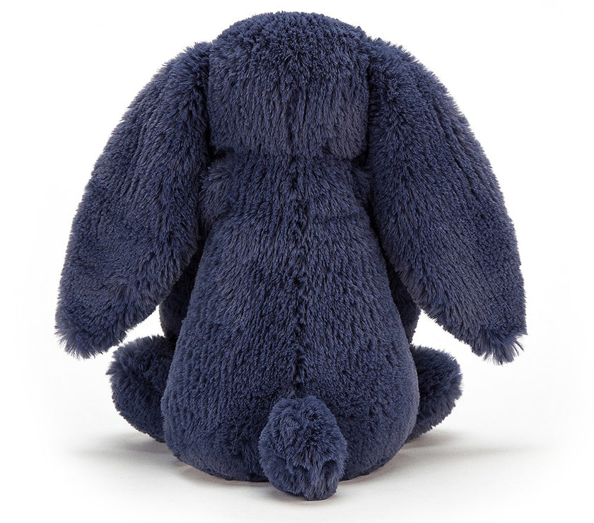 Jellycat Bashful Navy Bunny - Small H18cm