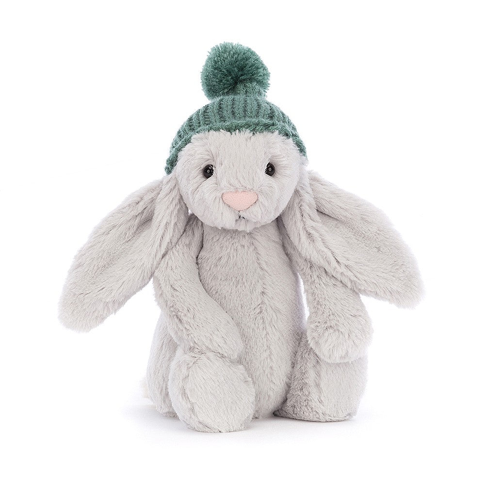 Jellycat Bashful Toasty Bunny Silver - Small H18cm