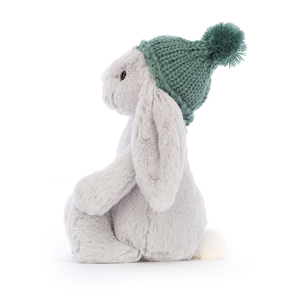 Jellycat Bashful Toasty Bunny Silver - Small H18cm