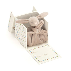 JellyCat My First Beige Bunny Soother - H34cm | Little Baby.