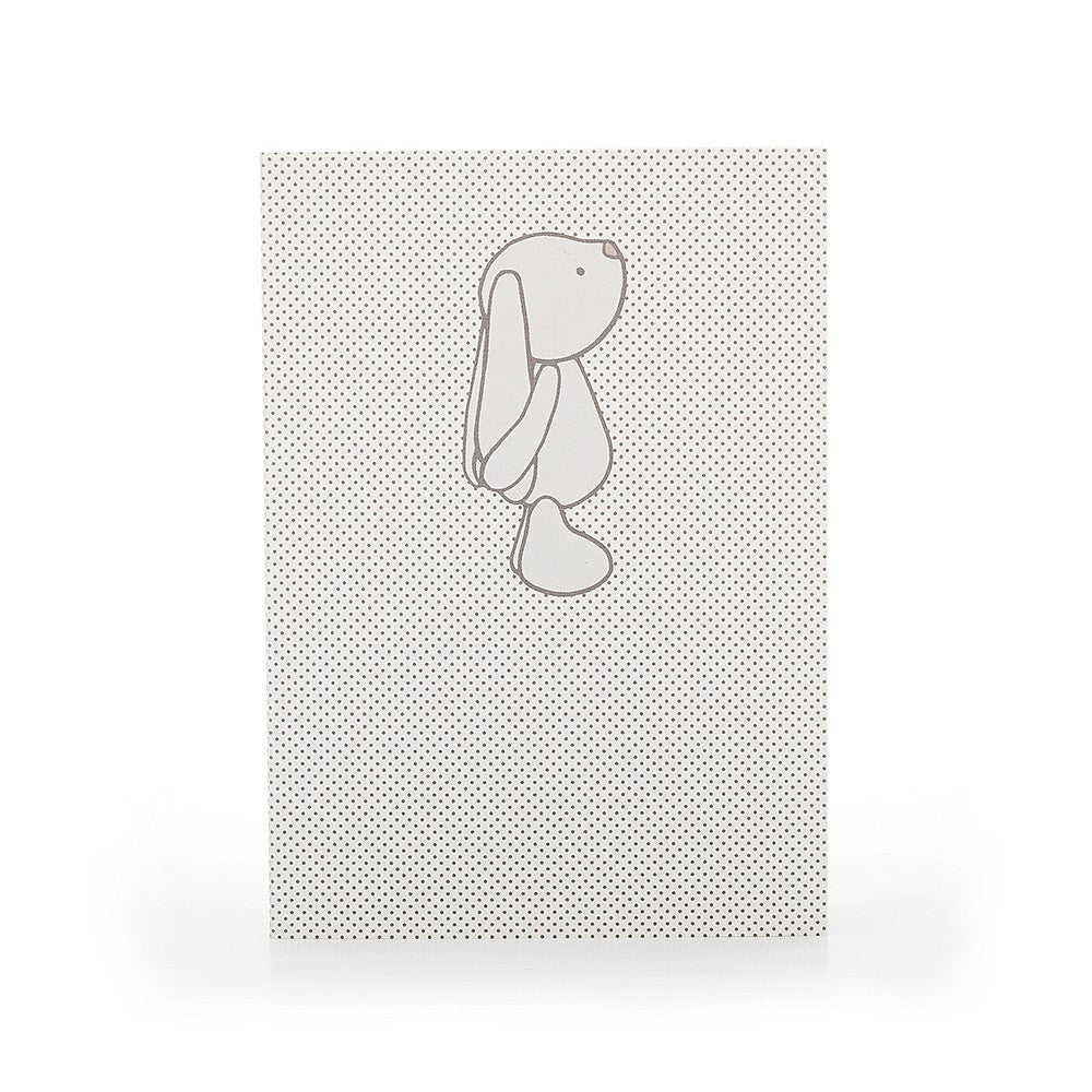JellyCat Bashful Bunny Beige Spots A6 Note Book | Little Baby.
