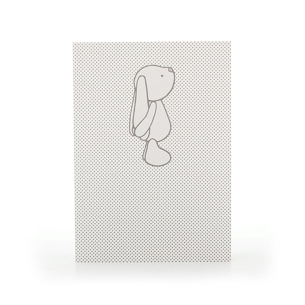 JellyCat Bashful Bunny Beige Spots A6 Note Book | Little Baby.