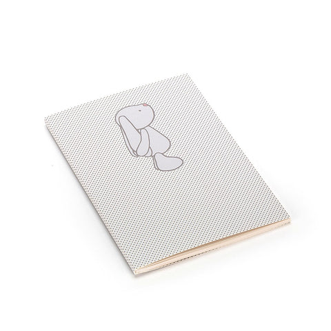 JellyCat Bashful Bunny Beige Spots A6 Note Book | Little Baby.