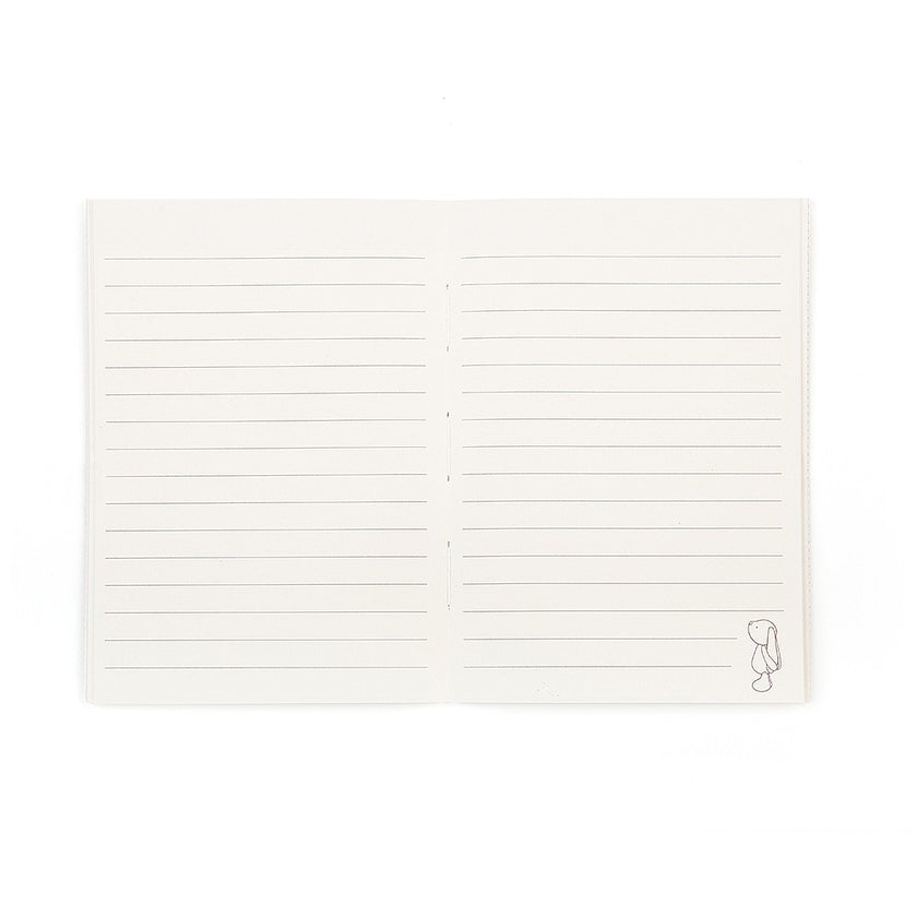 JellyCat Bashful Bunny Beige Spots A6 Note Book | Little Baby.