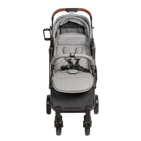 Bonbijou Lux Stroller 2021 - Light Stone Grey