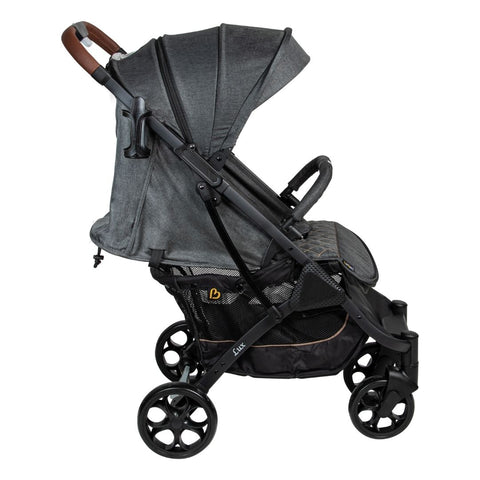 Bonbijou Lux Stroller - Dark Pebble Grey