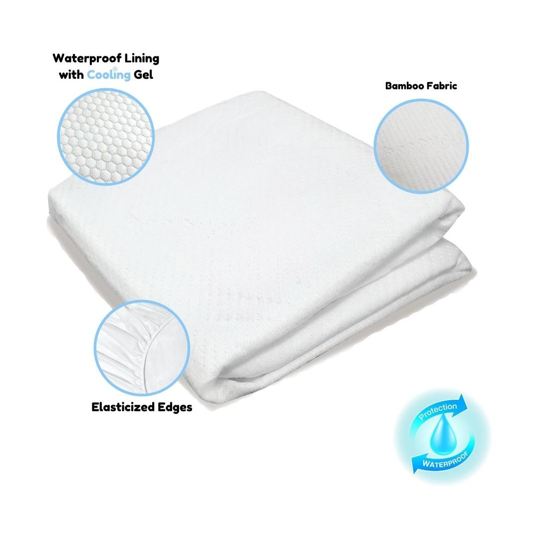 Bonbijou Snug Cooling Mattress Protector and Cover