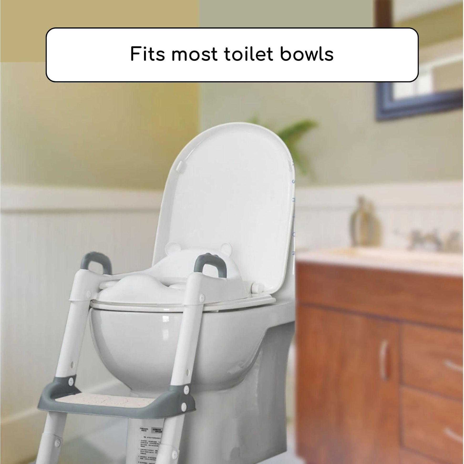 Bonbijou Training Potty Seat With Foldable Step Ladder-6