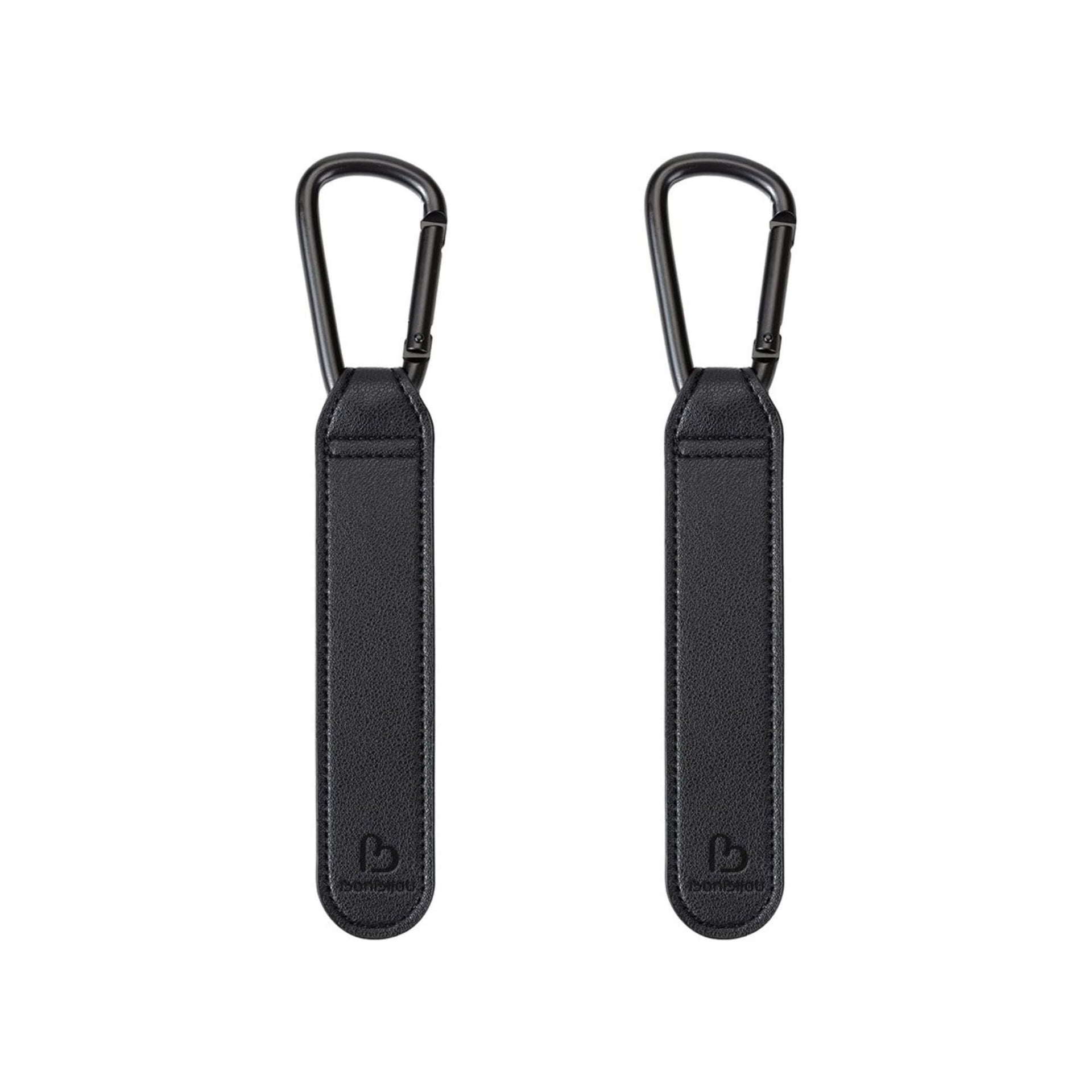 Bonbijou Stroller Hooks With Leather Straps