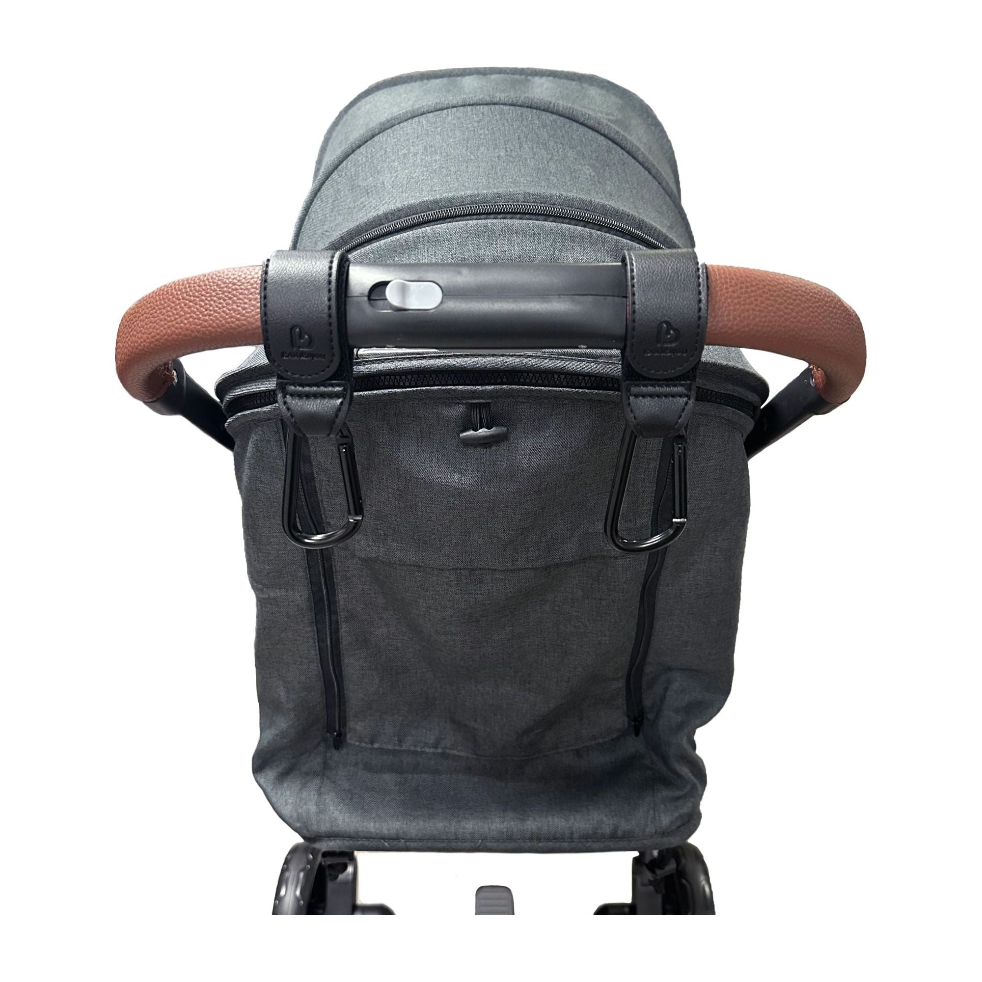 Bonbijou Stroller Hooks With Leather Straps