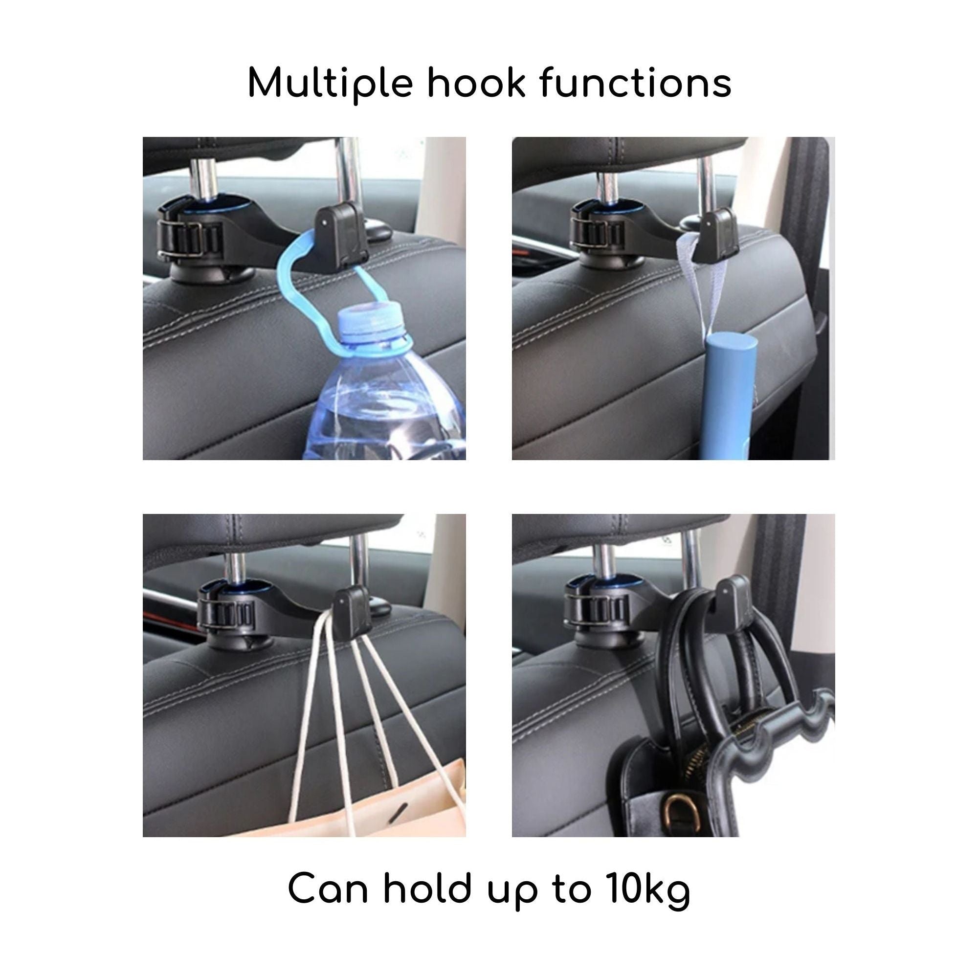 Bonbijou Multifunctional Car Hook With Mobile Phone Holder