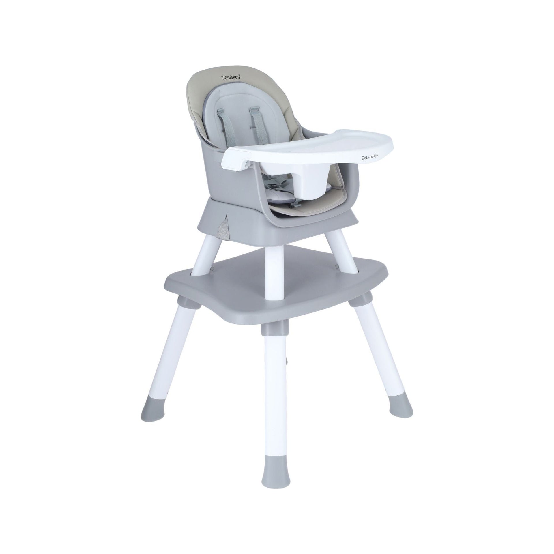 Bonbijou Dee Multipurpose High Chair (Baby Base, Floor Seat, High Chair, Table & Chair, Stool)