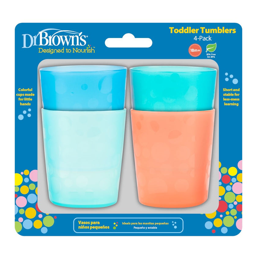 Dr. Brown’s Designed to Nourish Toddler Tumblers 4pcs