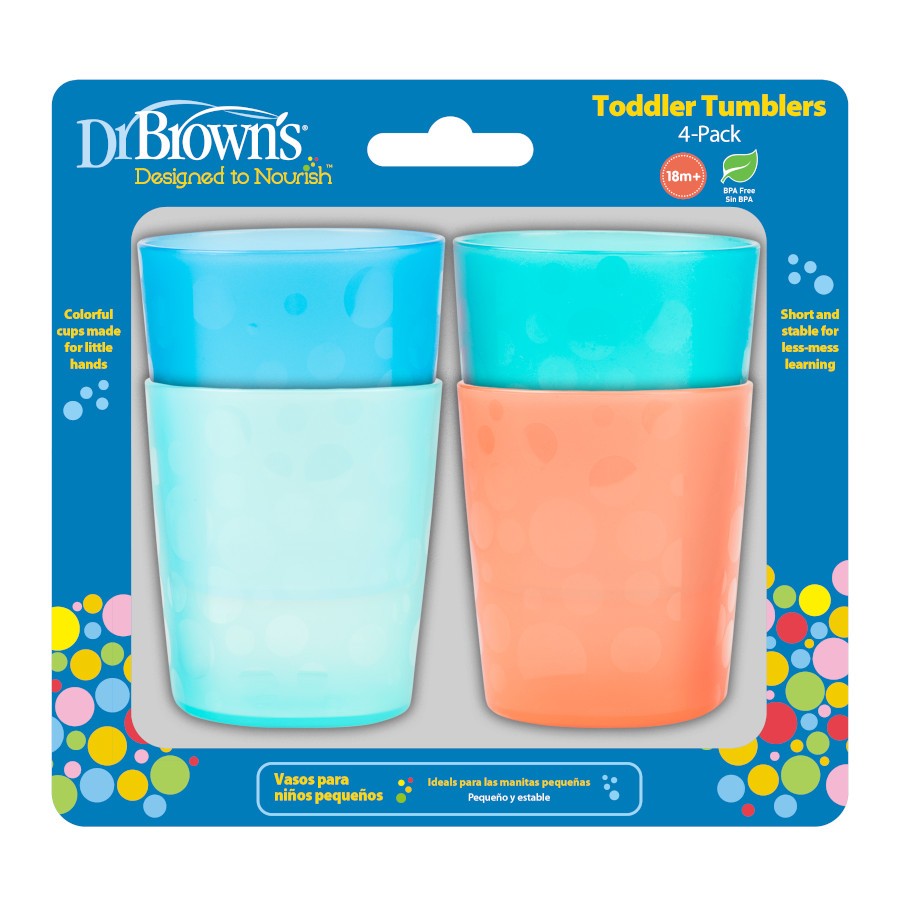 Dr. Brown’s Designed to Nourish Toddler Tumblers 4pcs