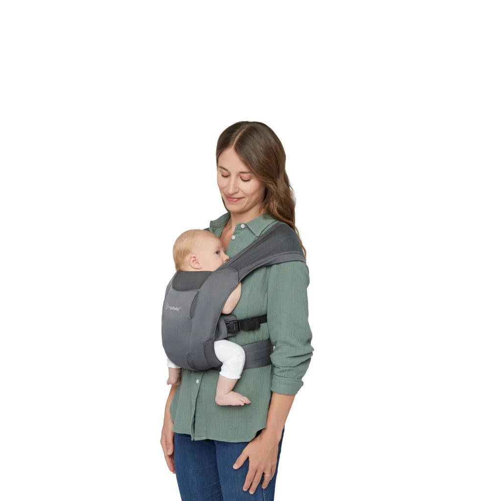 Ergobaby Embrace Soft Air Mesh Newborn Baby Carrier (Assorted Designs)-1
