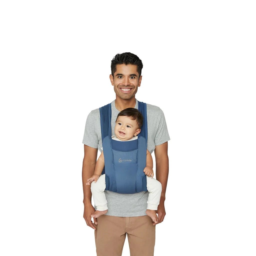 Ergobaby Embrace Soft Air Mesh Newborn Baby Carrier (Assorted Designs)-9