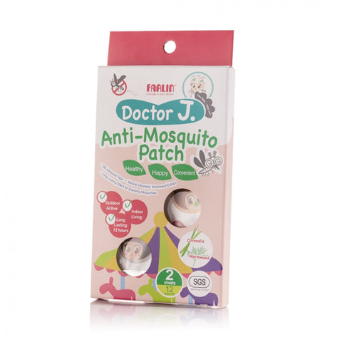 Farlin Doctor J. Anti-Mosquito Patch - Citronella & Wormwood | Little Baby.