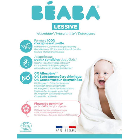 Beaba Baby Laundry Detergent 1L - Apple Blossom