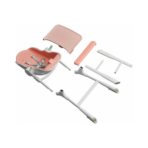 Oribel Cocoon Z High Chair - Cotton Candy Pink