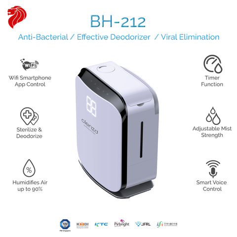 Clenzd Ultrasonic Atomizer BH-212 - Medium +FREE 1x 5L Clenzd Biocider | Little Baby.