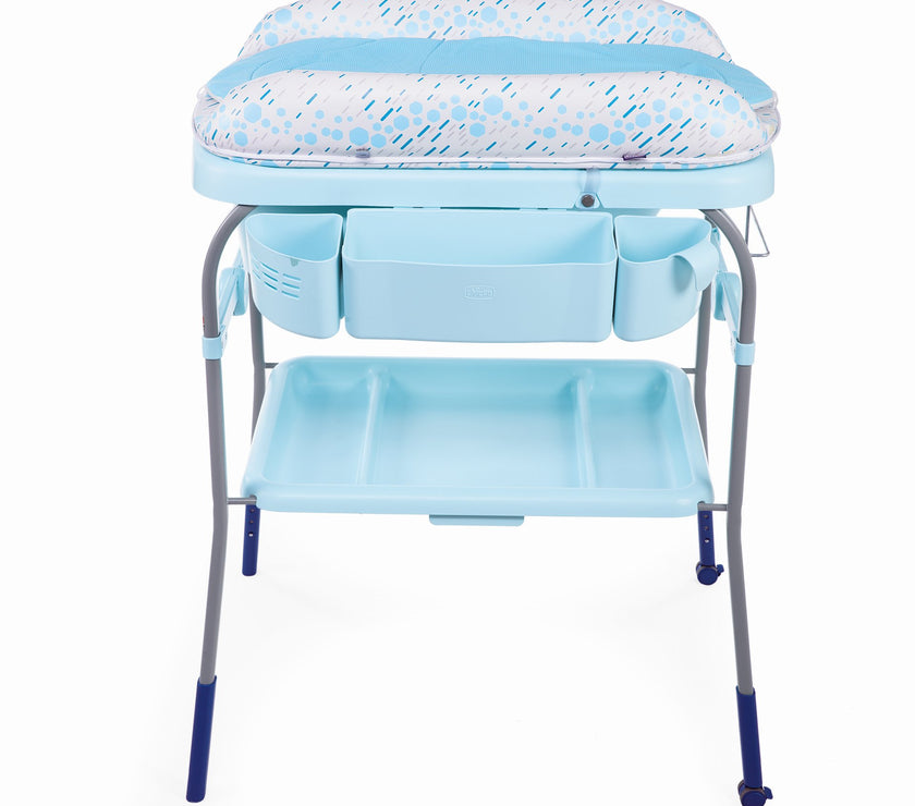 Chicco Cuddle & Bubble Comfort Baby Bathtub / Changing Station Ocean | Little Baby.