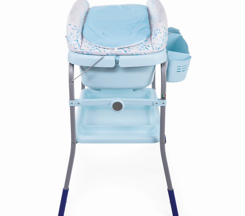 Chicco Cuddle & Bubble Comfort Baby Bathtub / Changing Station Ocean | Little Baby.