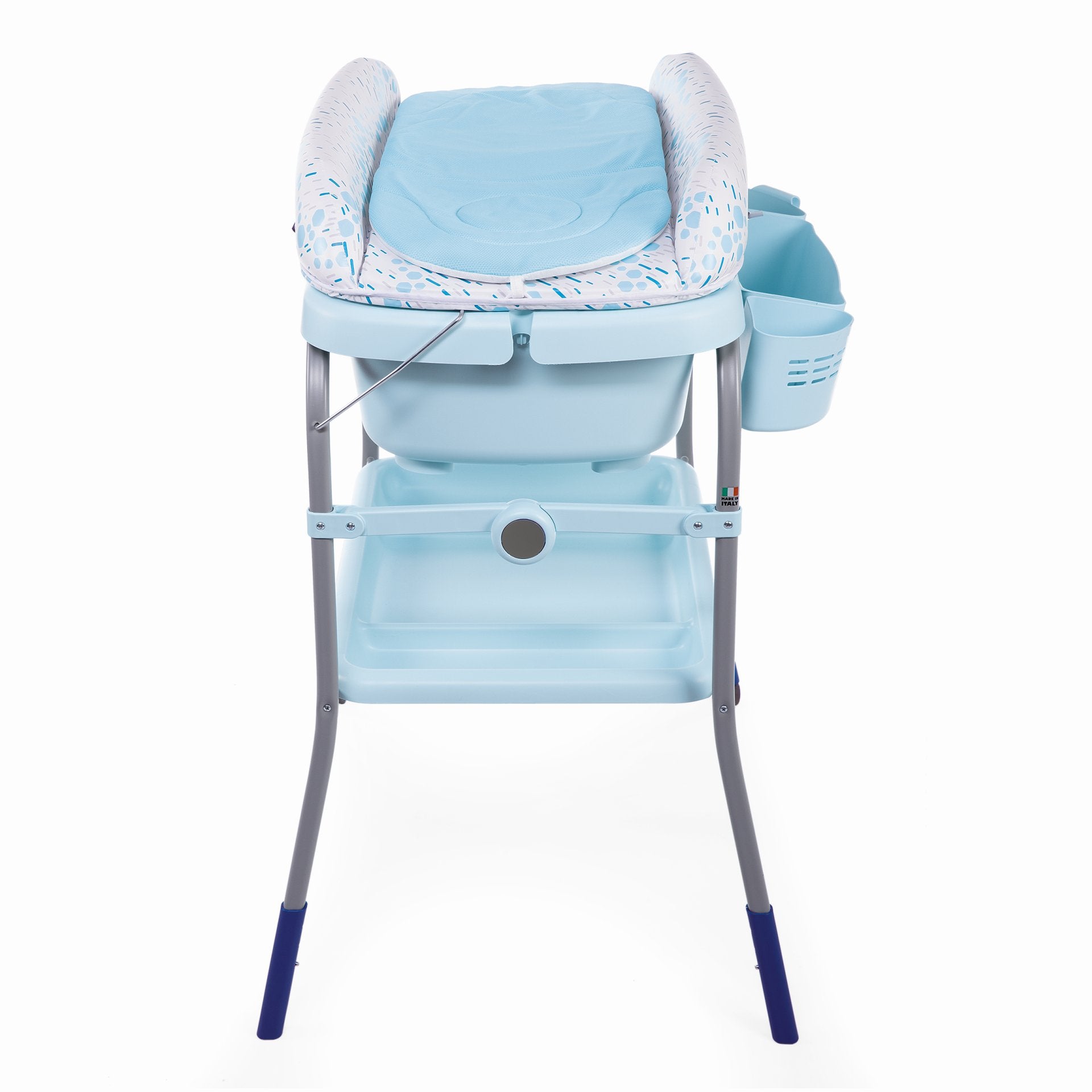 Chicco Cuddle & Bubble Comfort Baby Bathtub / Changing Station Ocean | Little Baby.