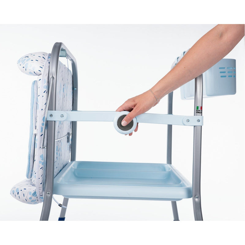 Chicco Cuddle & Bubble Comfort Baby Bathtub / Changing Station Ocean | Little Baby.