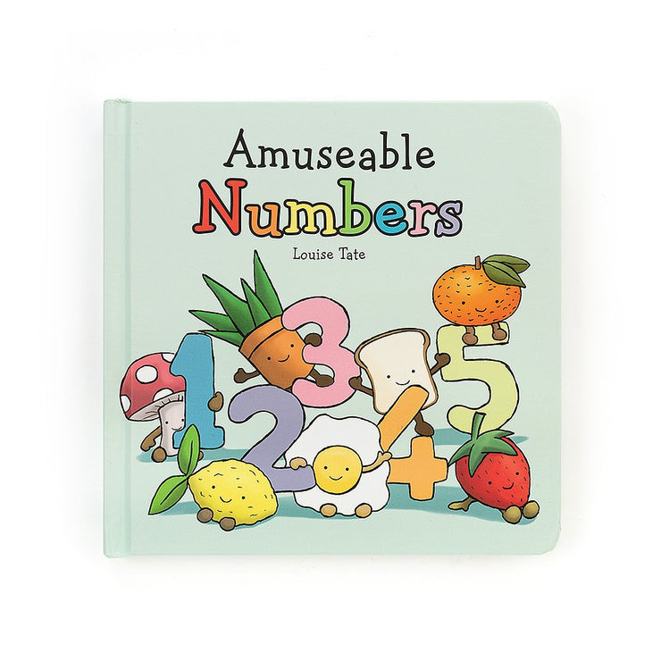 JellyCat Amuseable Numbers Book | Little Baby.