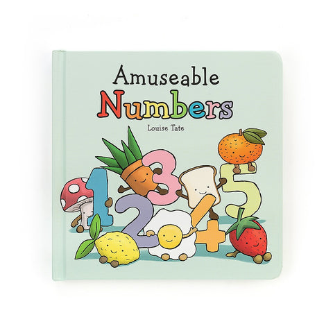 JellyCat Amuseable Numbers Book | Little Baby.