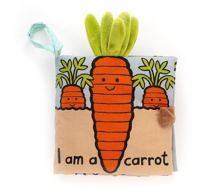 JellyCat Carrot Book | Little Baby.