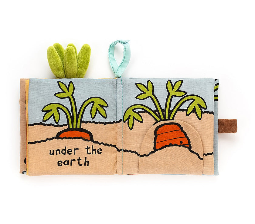JellyCat Carrot Book | Little Baby.