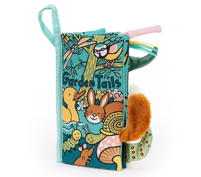 JellyCat Garden Tails Book | Little Baby.