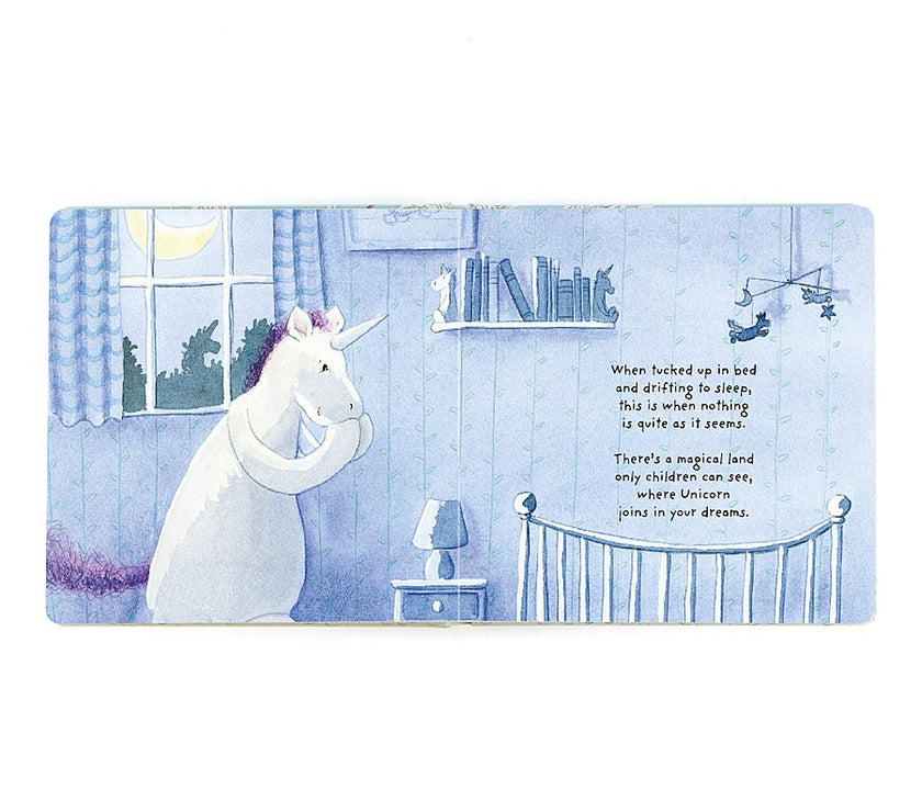 JellyCat Unicorn Dreams Book | Little Baby.