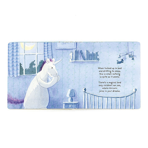 JellyCat Unicorn Dreams Book | Little Baby.